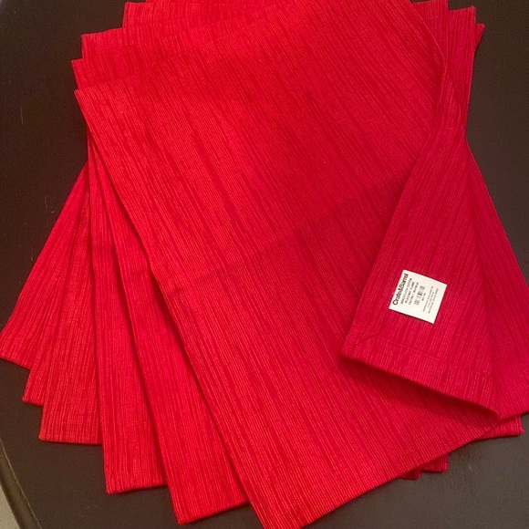 Crate&Barrel Dining Crate Barrel Placemats 6 New Poshmark